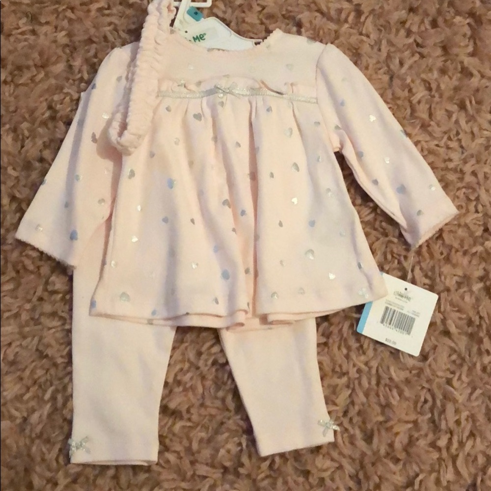 NWT Little Me 3 piece set